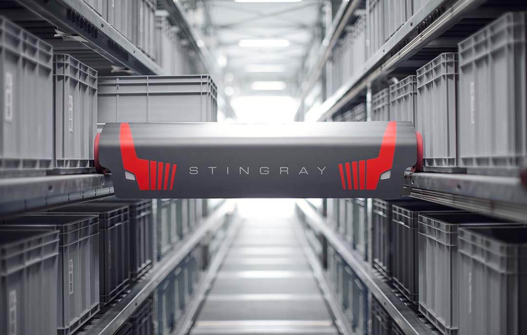 Shuttle-Lager der Zukunft: Die neue Stingray-Generation hebt TGW Shuttle-Systeme auf ein neues Level.